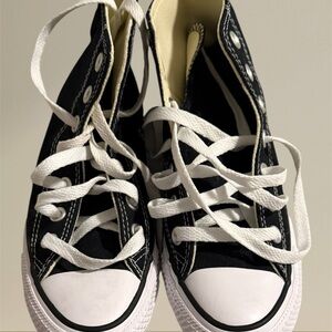 Converse Black & White High-Tops New (no box)